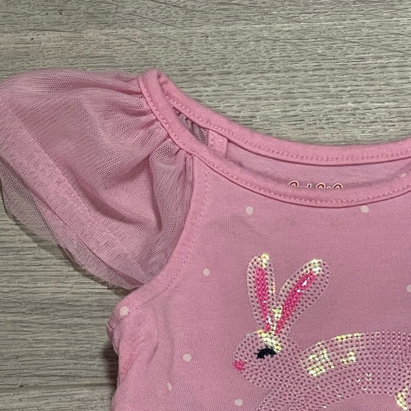 Easter Pink Bunny Dress 18 months Cat & Jack - Picture 3 of 8